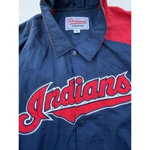 Vintage 90s - Diamond Collection - Cleveland‎ Indians - Starter Jacket X-Large